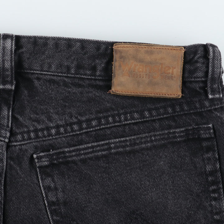 Wrangler Black Denim Tapered Denim Pants Men's W32 / eaa457444