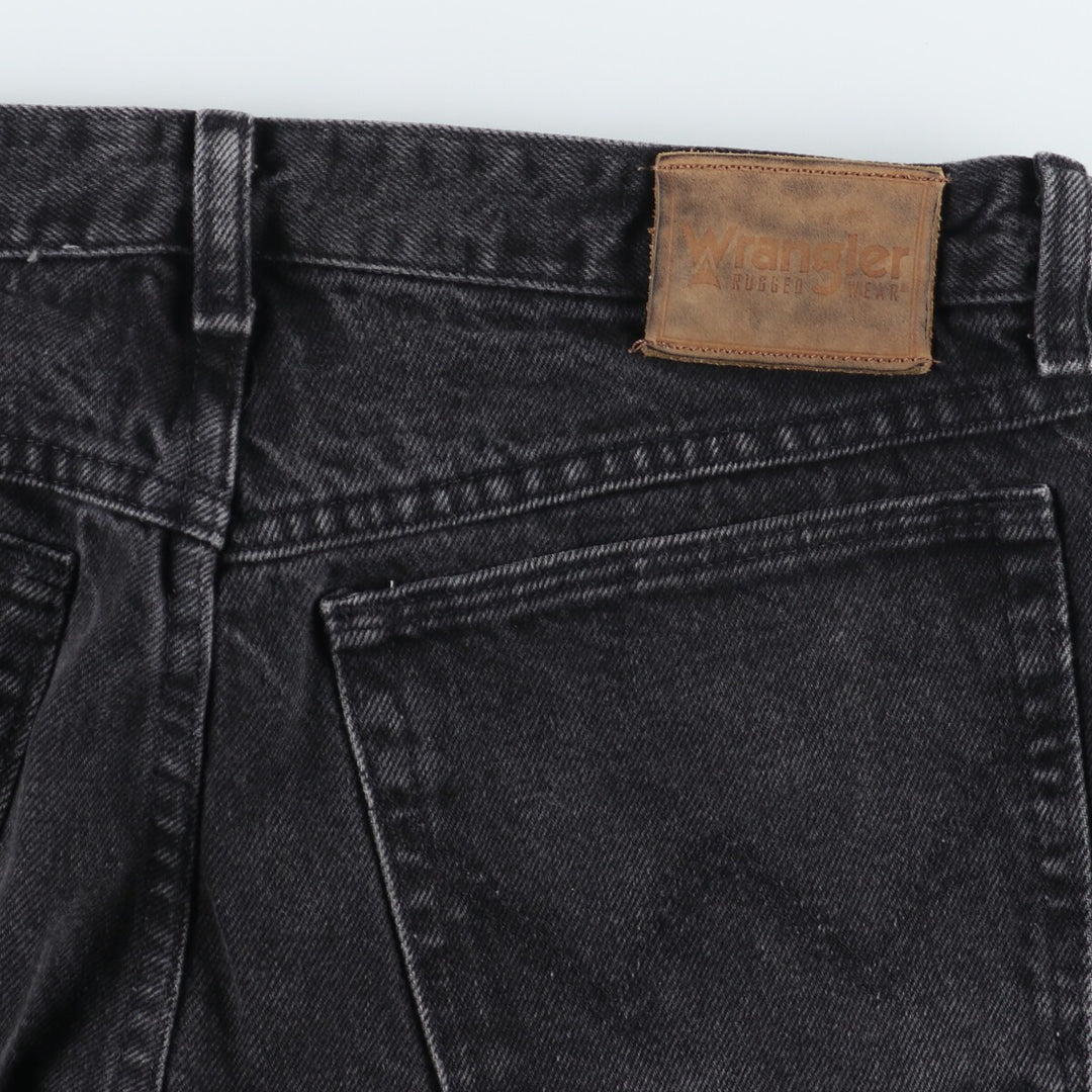 Wrangler Black Denim Tapered Denim Pants Men's W32 / eaa457444