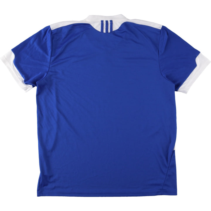 Adidas V-neck soccer uniform game shirt men's L /eaa457537