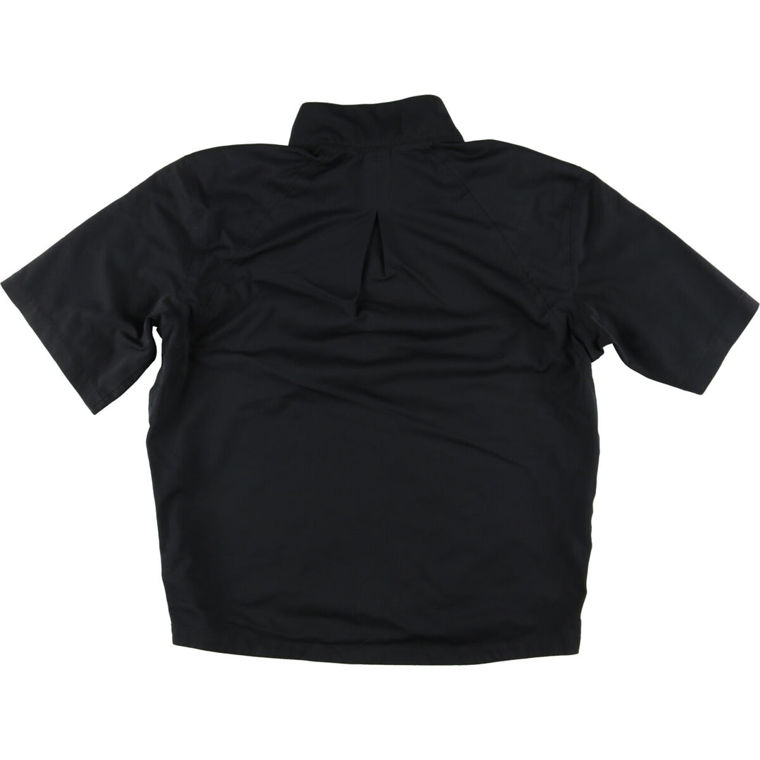 00'S Nike NIKE GOLF STORM-FIT half-zip short-sleeve warm-up pullover men's L /eaa457557