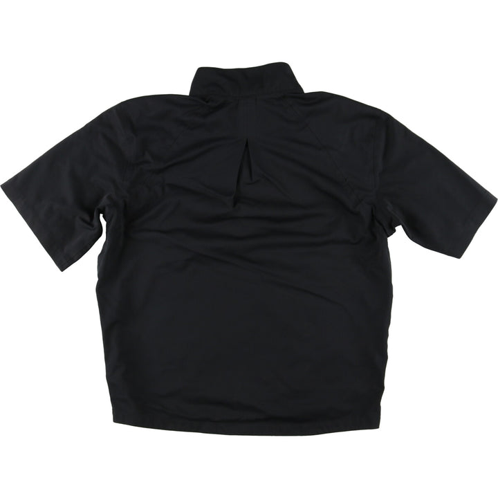 00'S Nike NIKE GOLF STORM-FIT half-zip short-sleeve warm-up pullover men's L /eaa457557