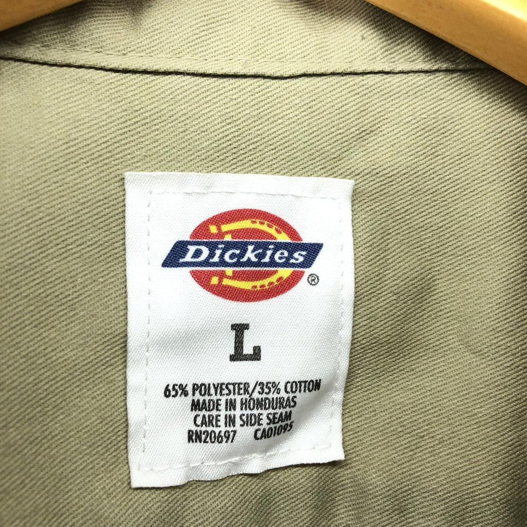 Dickies Long Sleeve Work Shirt Men's L /eaa457564