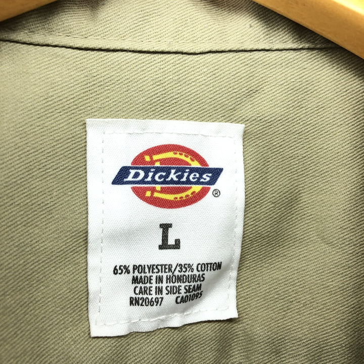 Dickies Long Sleeve Work Shirt Men's L /eaa457564