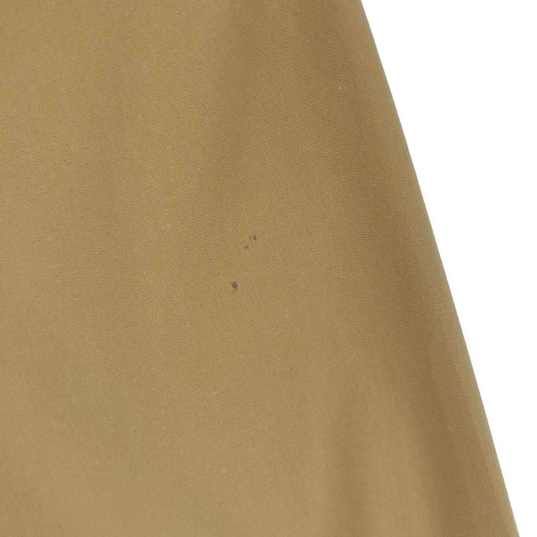 70'S JCPenney BIGMAC Long Sleeve Work Shirt Men's Medium Vintage polyester ocher yellow type Vintage Second Hand