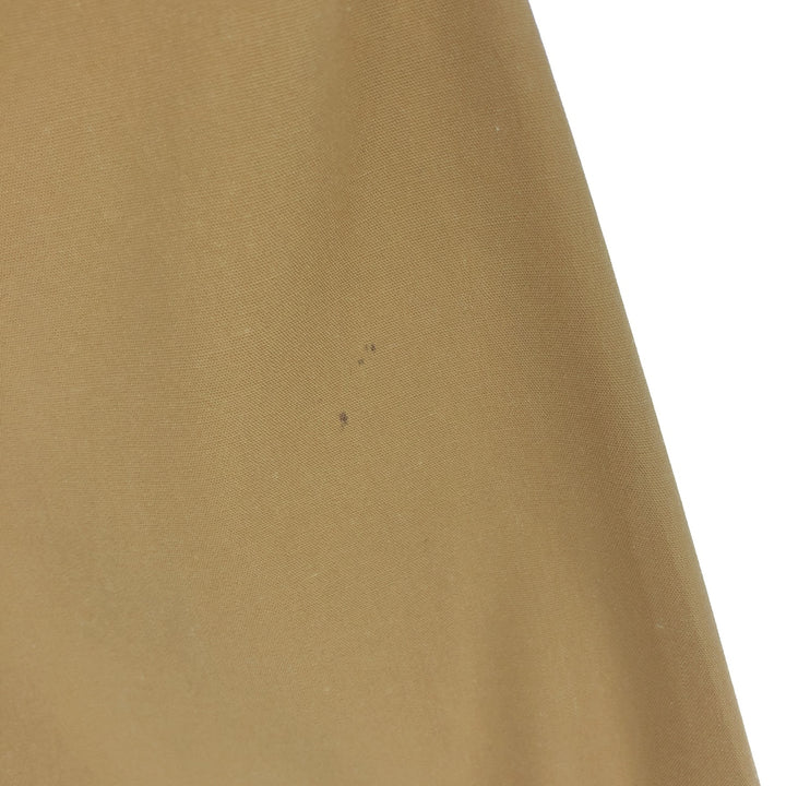 70'S JCPenney BIGMAC Long Sleeve Work Shirt Men's Medium Vintage polyester ocher yellow type Vintage Second Hand