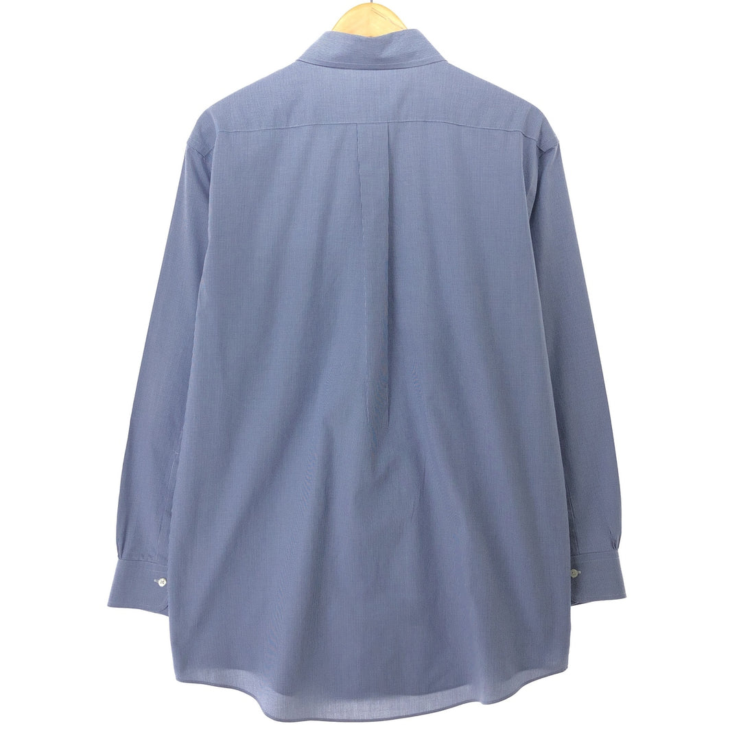 Brooks Brothers 346 Houndstooth Pattern Long Sleeve Button Down Shirt Men's L /eaa457570