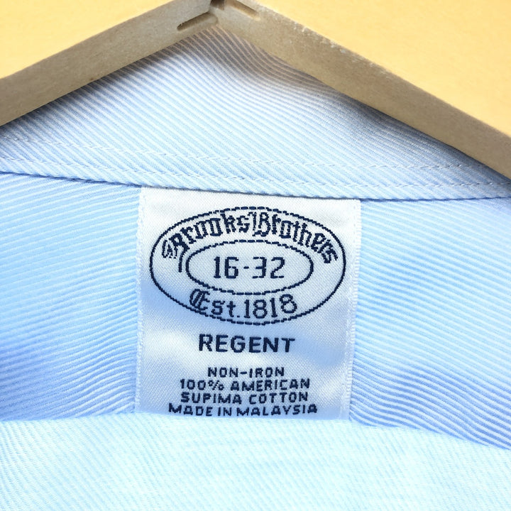 Brooks Brothers Est.1818 Wide Collar Long Sleeve Cotton Shirt Men's L /eaa457573