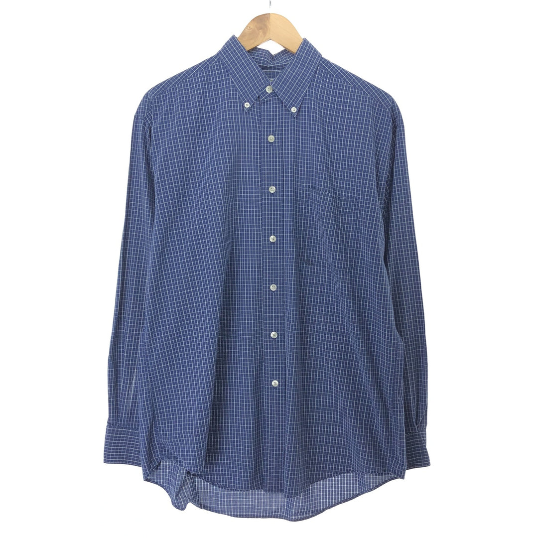 90'S LLBean Long Sleeve Check Shirt Men's XL Vintage /eaa457576