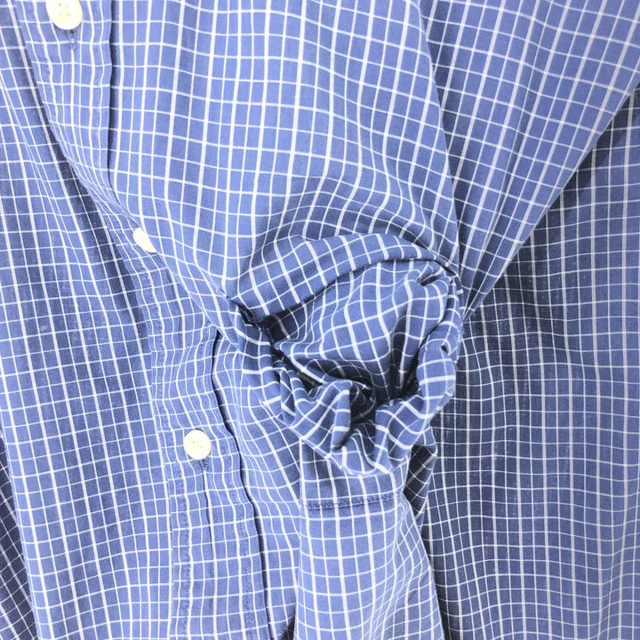 90'S LLBean Long Sleeve Check Shirt Men's XL Vintage /eaa457576