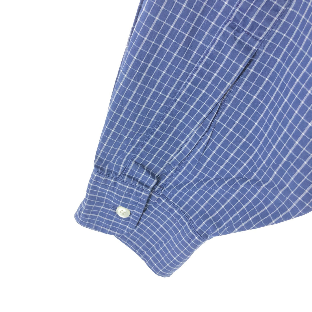 90'S LLBean Long Sleeve Check Shirt Men's XL Vintage /eaa457576