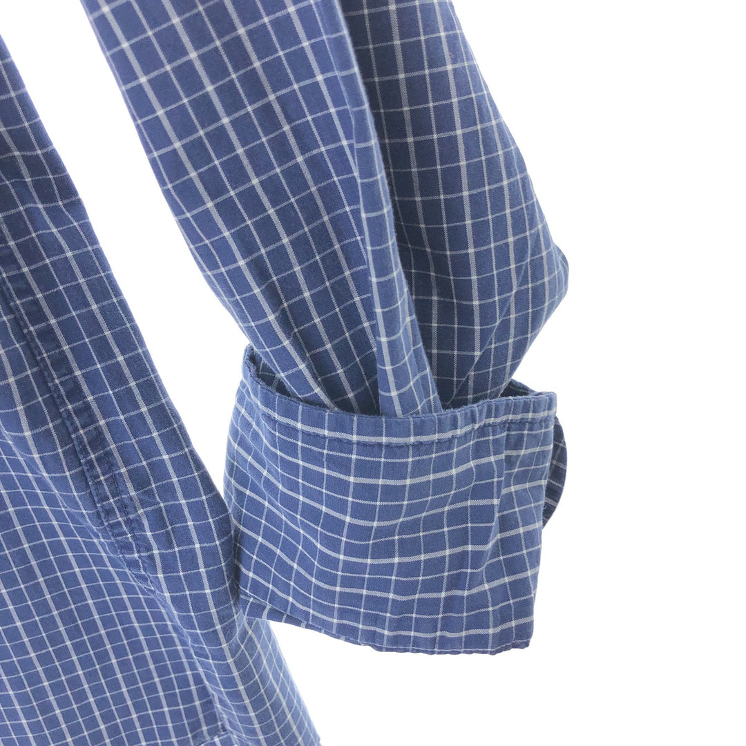 90'S LLBean Long Sleeve Check Shirt Men's XL Vintage /eaa457576