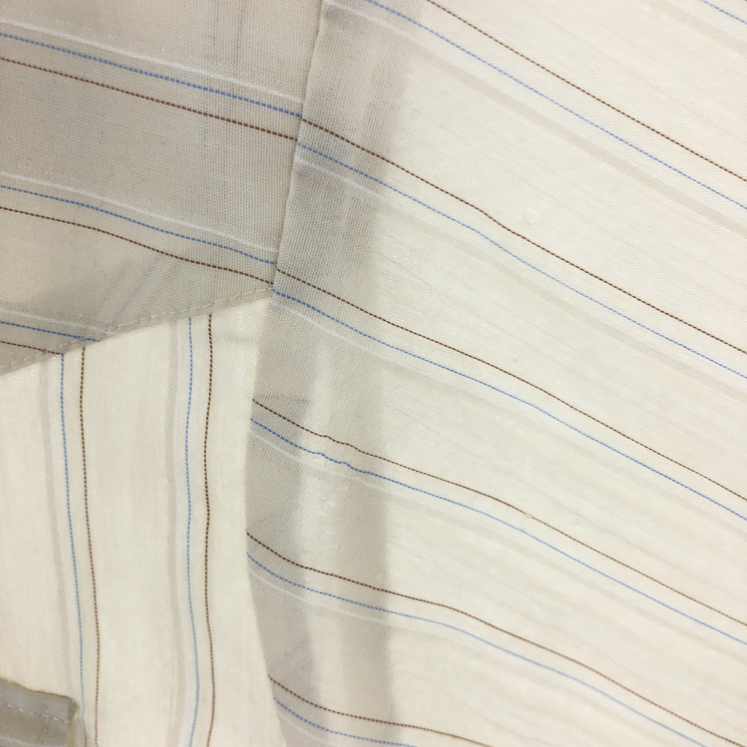 70'S DEE CEE BRAND Stripe Pattern Long Sleeve Western Shirt Made in USA Men's XL Vintage /eaa457593