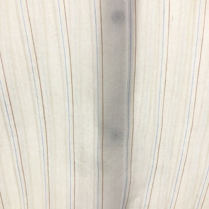 70'S DEE CEE BRAND Stripe Pattern Long Sleeve Western Shirt Made in USA Men's XL Vintage /eaa457593