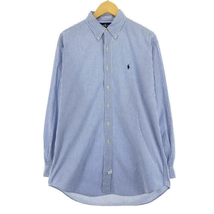 90'S Ralph Lauren long sleeve button down striped shirt made in USA men's XL vintage /eaa457623