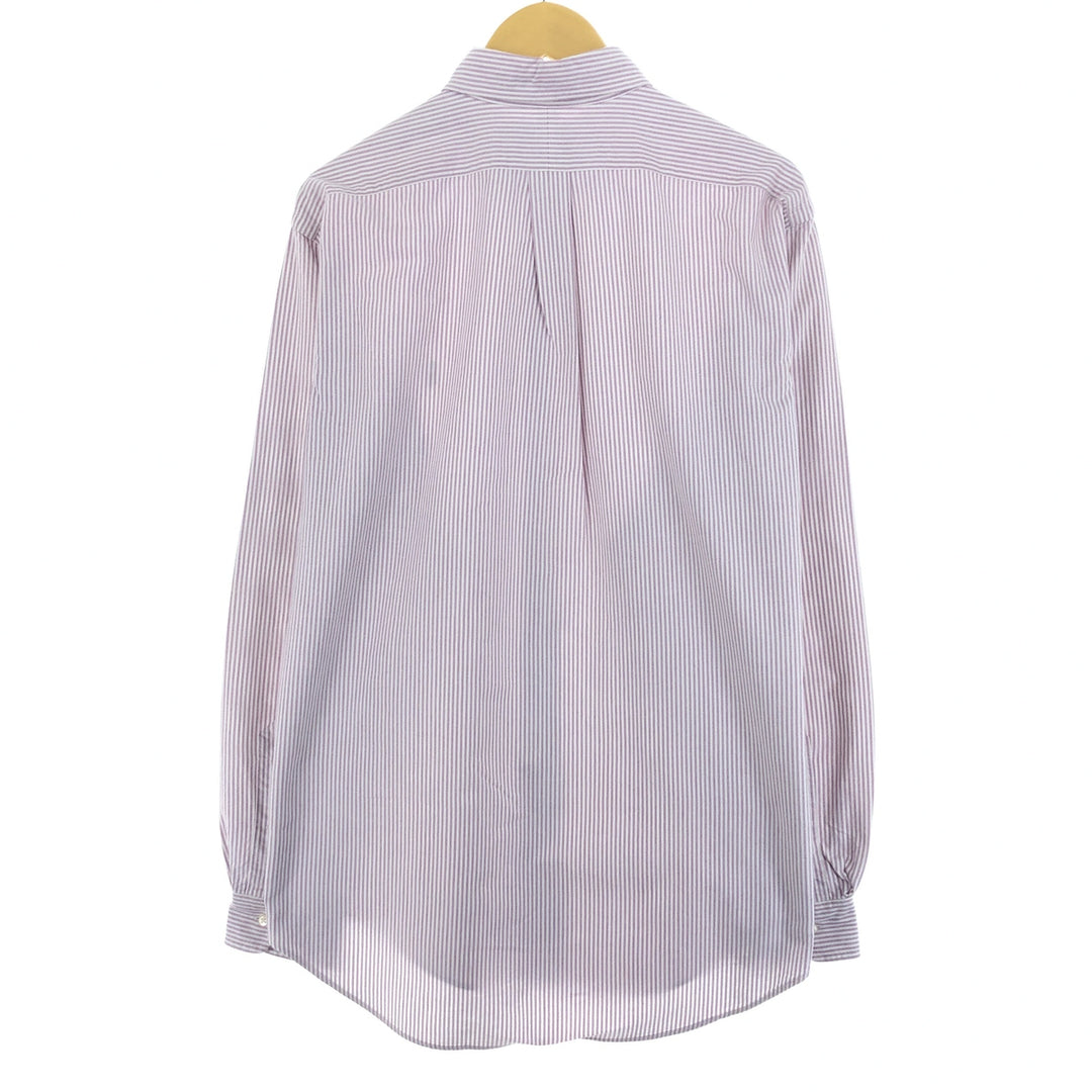 Ralph Lauren YARMOUTH Long Sleeve Button Down Striped Shirt Men's L /eaa457625