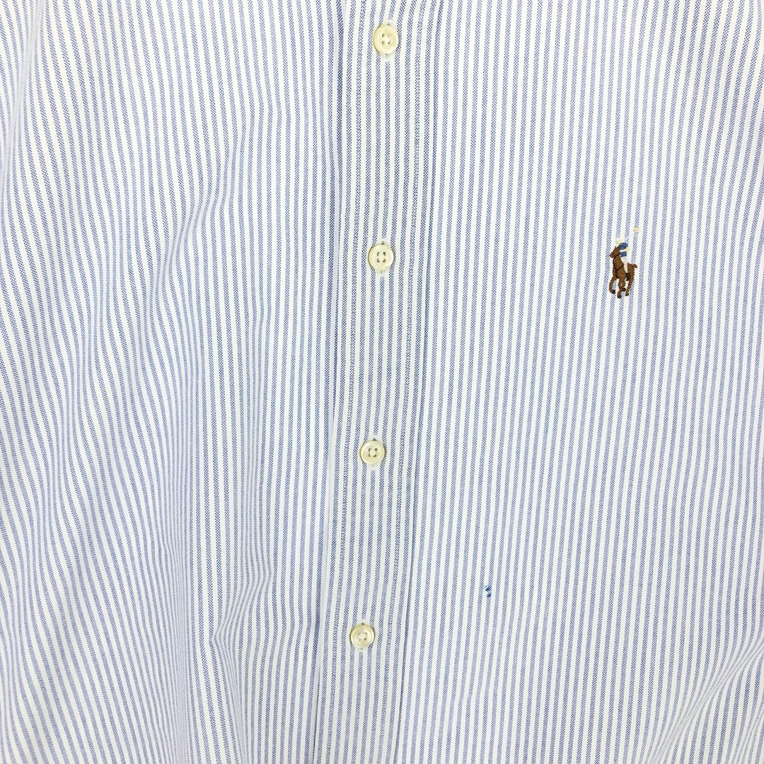 Ralph Lauren YARMOUTH Long Sleeve Button Down Striped Shirt Men's XXL /eaa457631