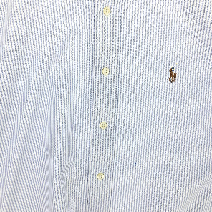 Ralph Lauren YARMOUTH Long Sleeve Button Down Striped Shirt Men's XXL /eaa457631