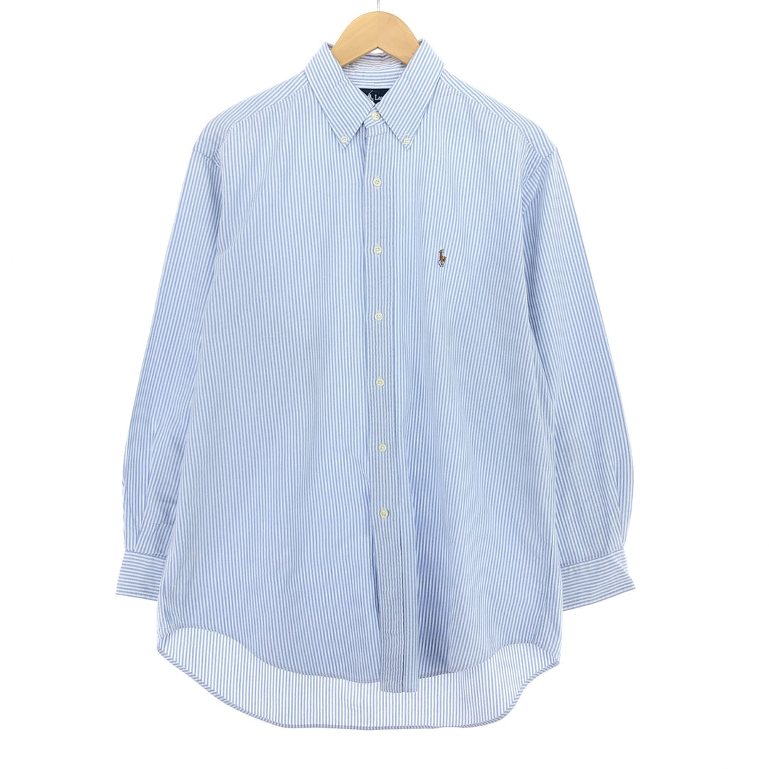 Ralph Lauren YARMOUTH Long Sleeve Button Down Striped Shirt Men's XL /eaa457633