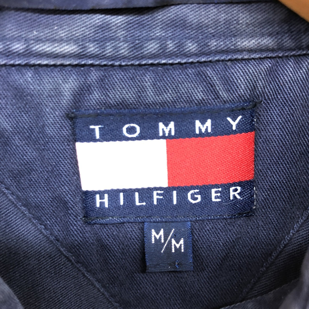 90'S Tommy Hilfiger Two-tone long sleeve button-down shirt Men's XL Vintage /eaa457698