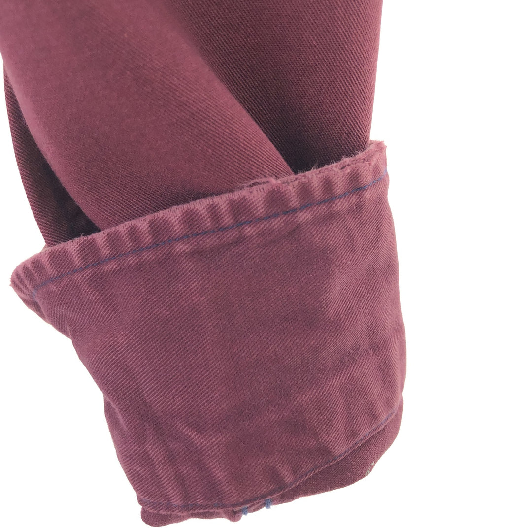 90'S Tommy Hilfiger Two-tone long sleeve button-down shirt Men's XL Vintage /eaa457698