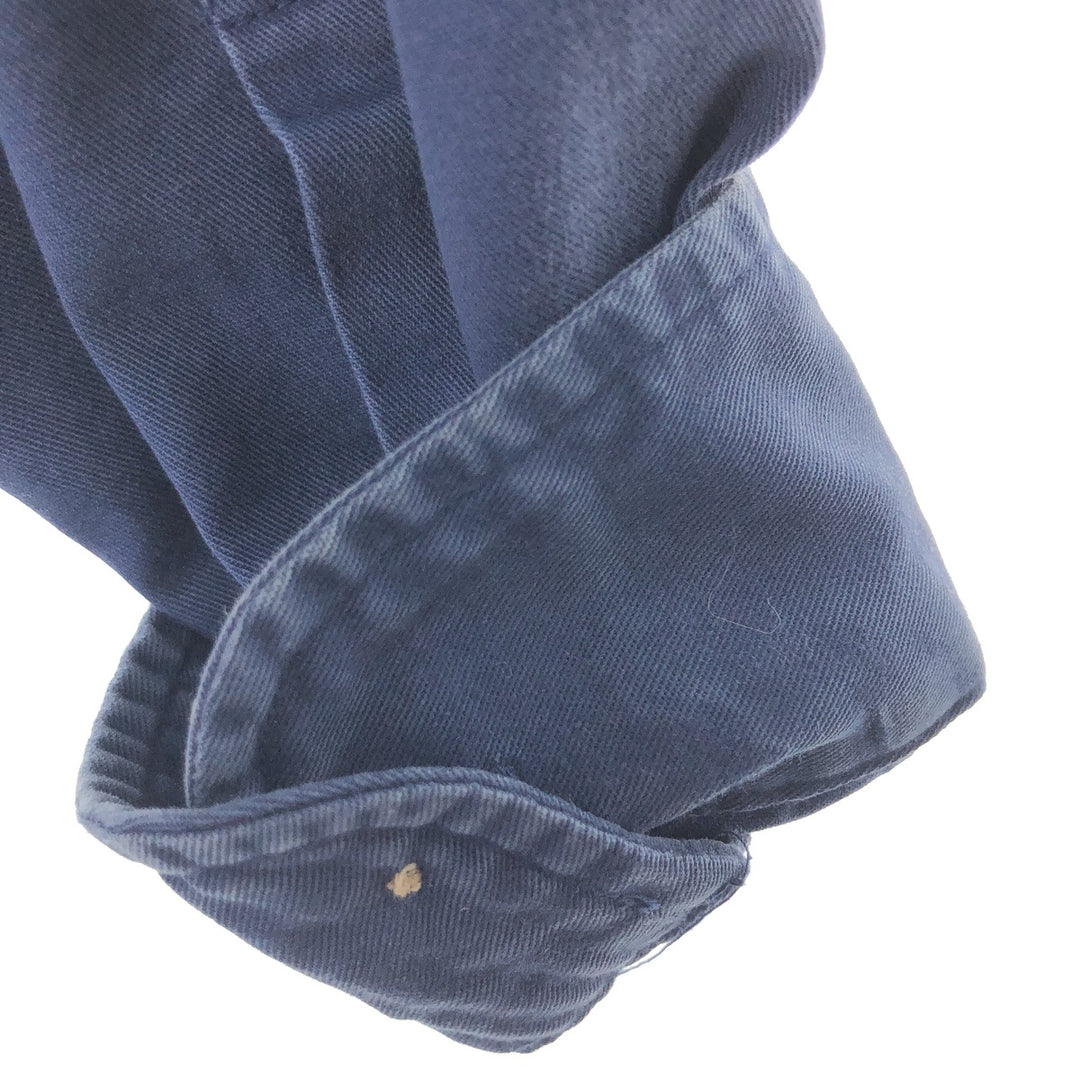 90'S Tommy Hilfiger Two-tone long sleeve button-down shirt Men's XL Vintage /eaa457698