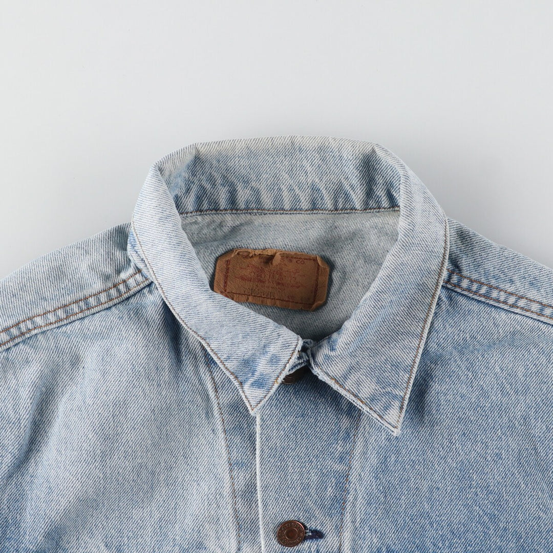 80'S Levi's 70506-0214 denim jacket, denim jacket, made in USA, men's L, vintage /eaa457700