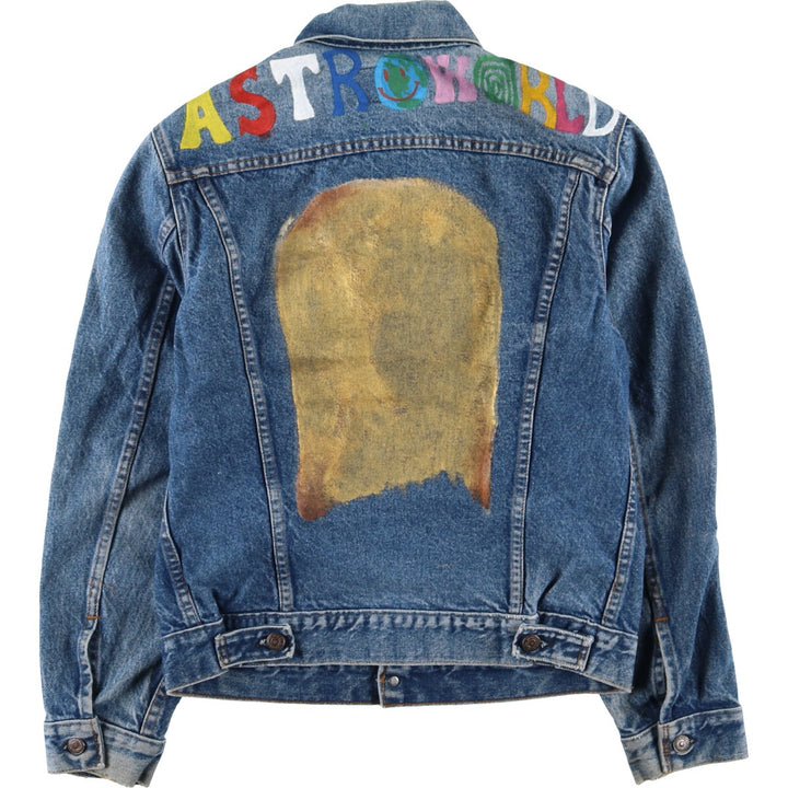 80'S Levi's 70506-0216 Back Paint Denim Jacket, Made in USA, Men's M, Vintage /eaa457701