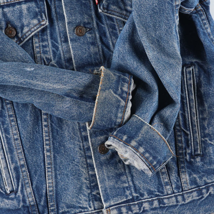 80'S Levi's 70506-0216 Back Paint Denim Jacket, Made in USA, Men's M, Vintage /eaa457701