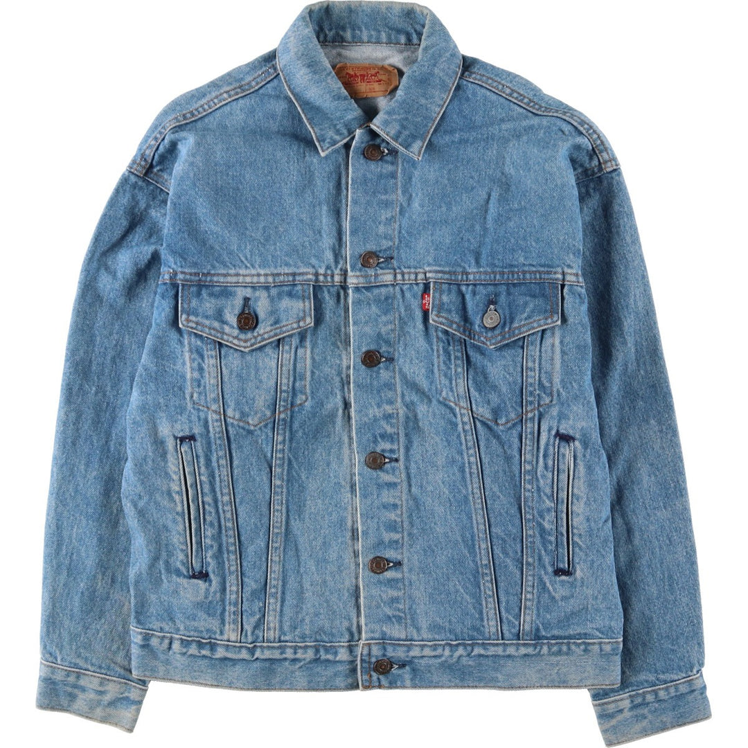 90'S Levi's 70507-0214 denim jacket, G-jacket, made in USA, men's L, vintage /eaa457702