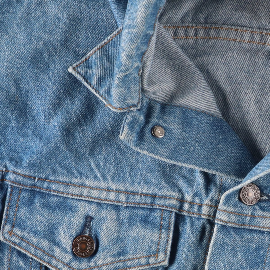 90'S Levi's 70507-0214 denim jacket, G-jacket, made in USA, men's L, vintage /eaa457702