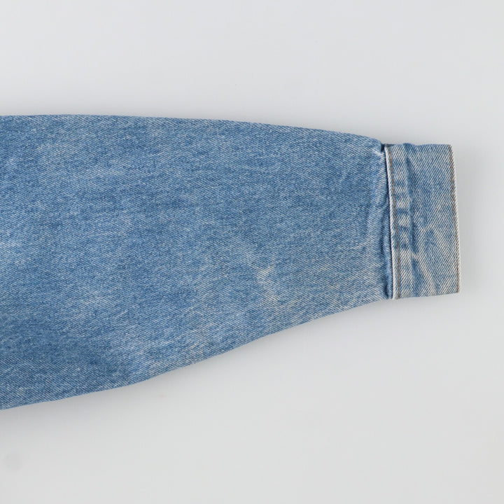 90'S Levi's 70507-0214 denim jacket, G-jacket, made in USA, men's L, vintage /eaa457702