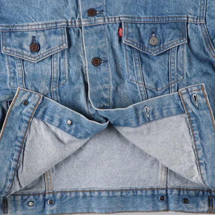 90'S Levi's 70507-0214 denim jacket, G-jacket, made in USA, men's L, vintage /eaa457702