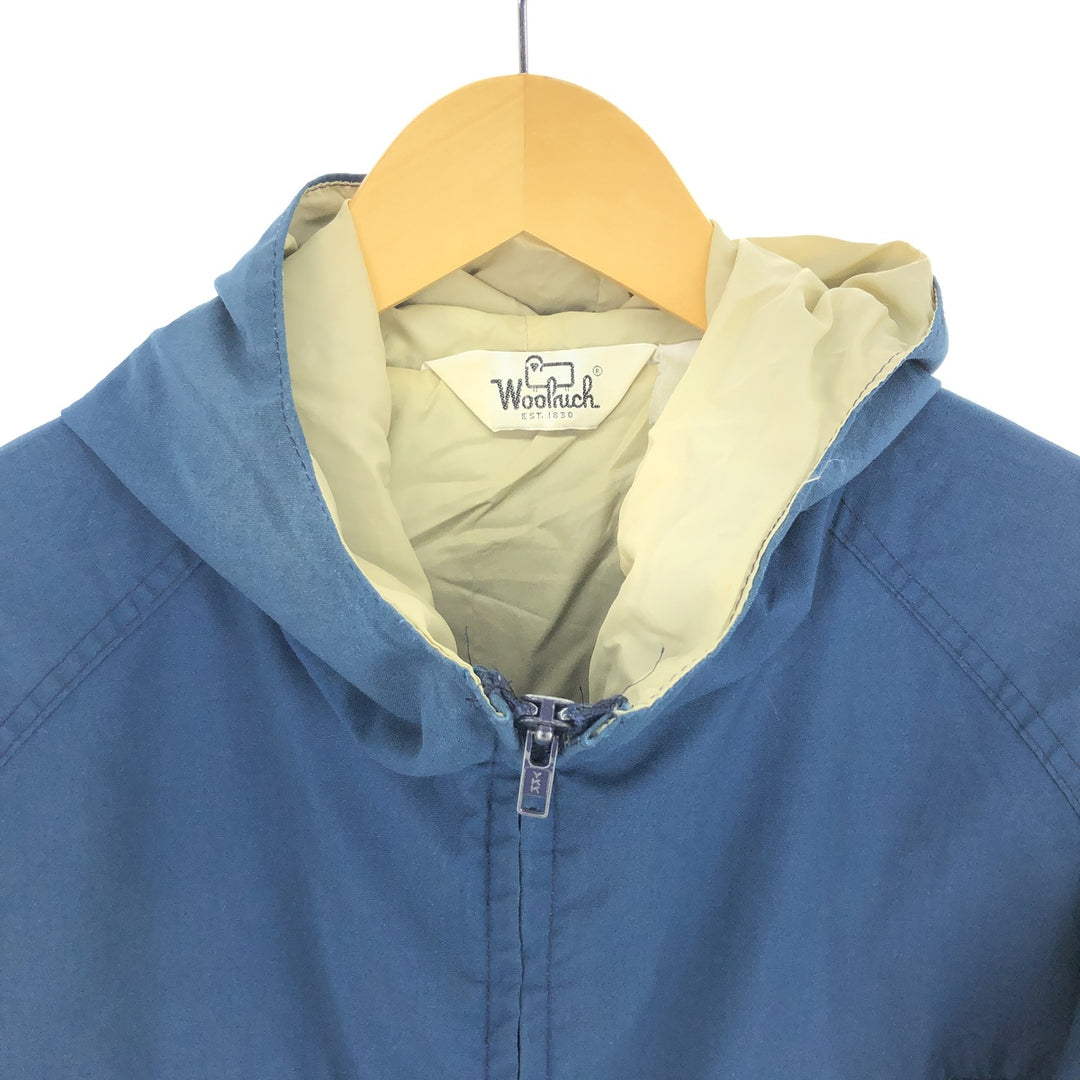 70'S WOOLRICH hooded windbreaker, men's size L, vintage / eaa457768