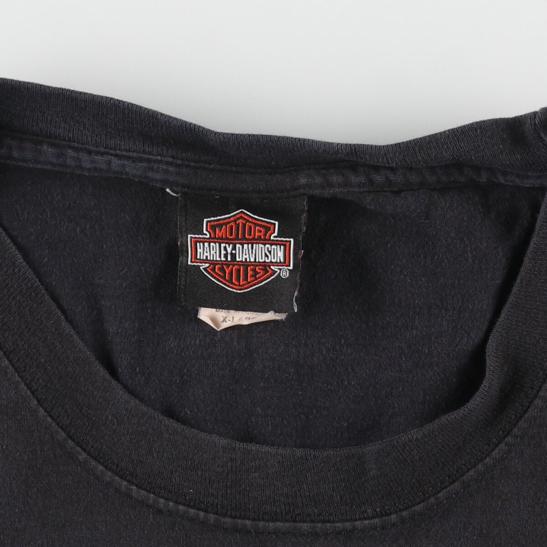 Harley-Davidson Hanes Animal Pattern Motorcycle Bike T-shirt Men's XL /eaa457817