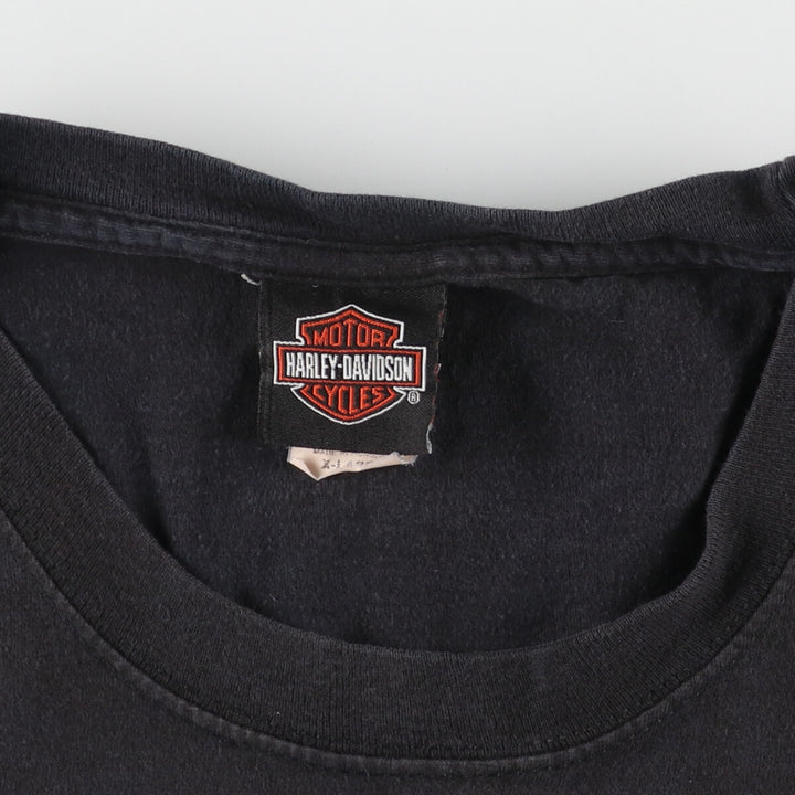 Harley-Davidson Hanes Animal Pattern Motorcycle Bike T-shirt Men's XL /eaa457817