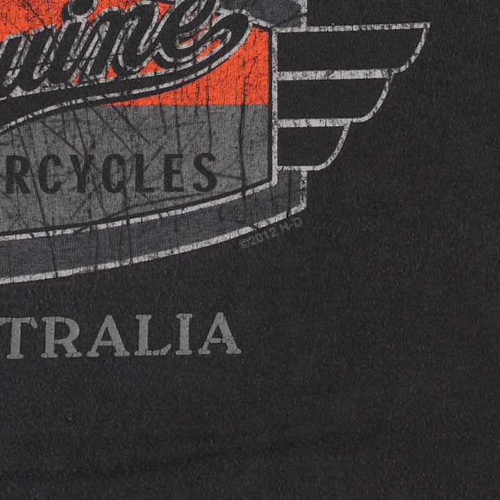 Harley-Davidson Hanes Animal Pattern Motorcycle Bike T-shirt Men's XL /eaa457817
