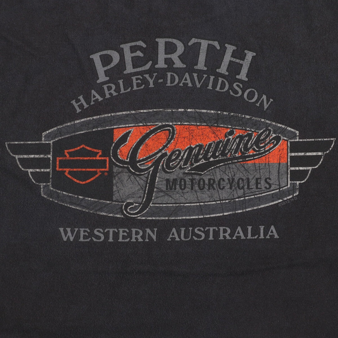 Harley-Davidson Hanes Animal Pattern Motorcycle Bike T-shirt Men's XL /eaa457817