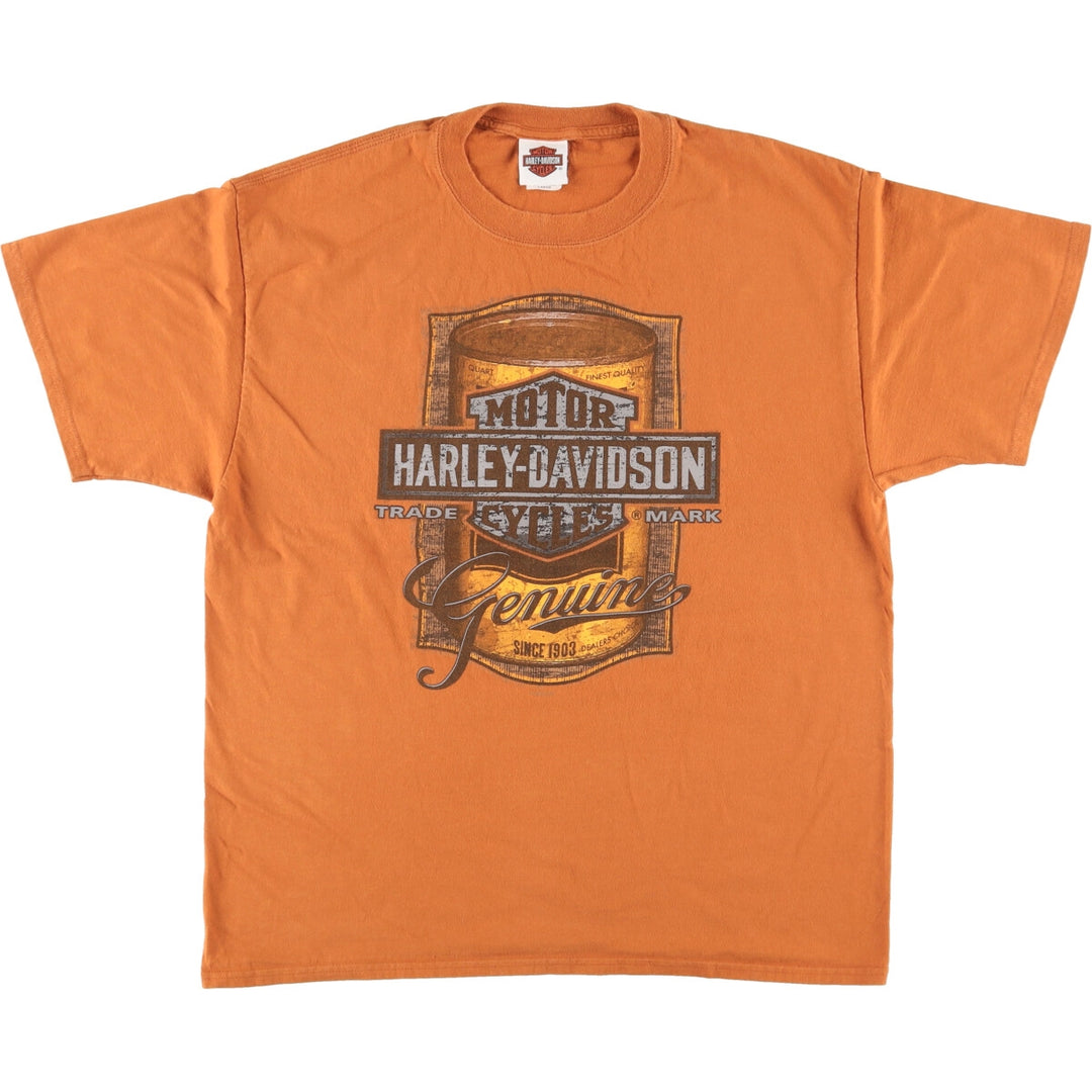 Harley-Davidson Hanes Motorcycle Bike T-shirt Men's L /eaa457824