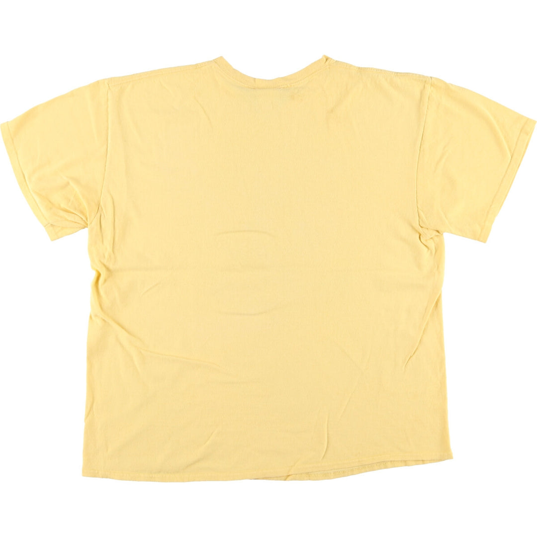 Forty Seven '47 MLB New York Yankees Logo Print T-Shirt Men's XL cotton yellow type Vintage Second Hand