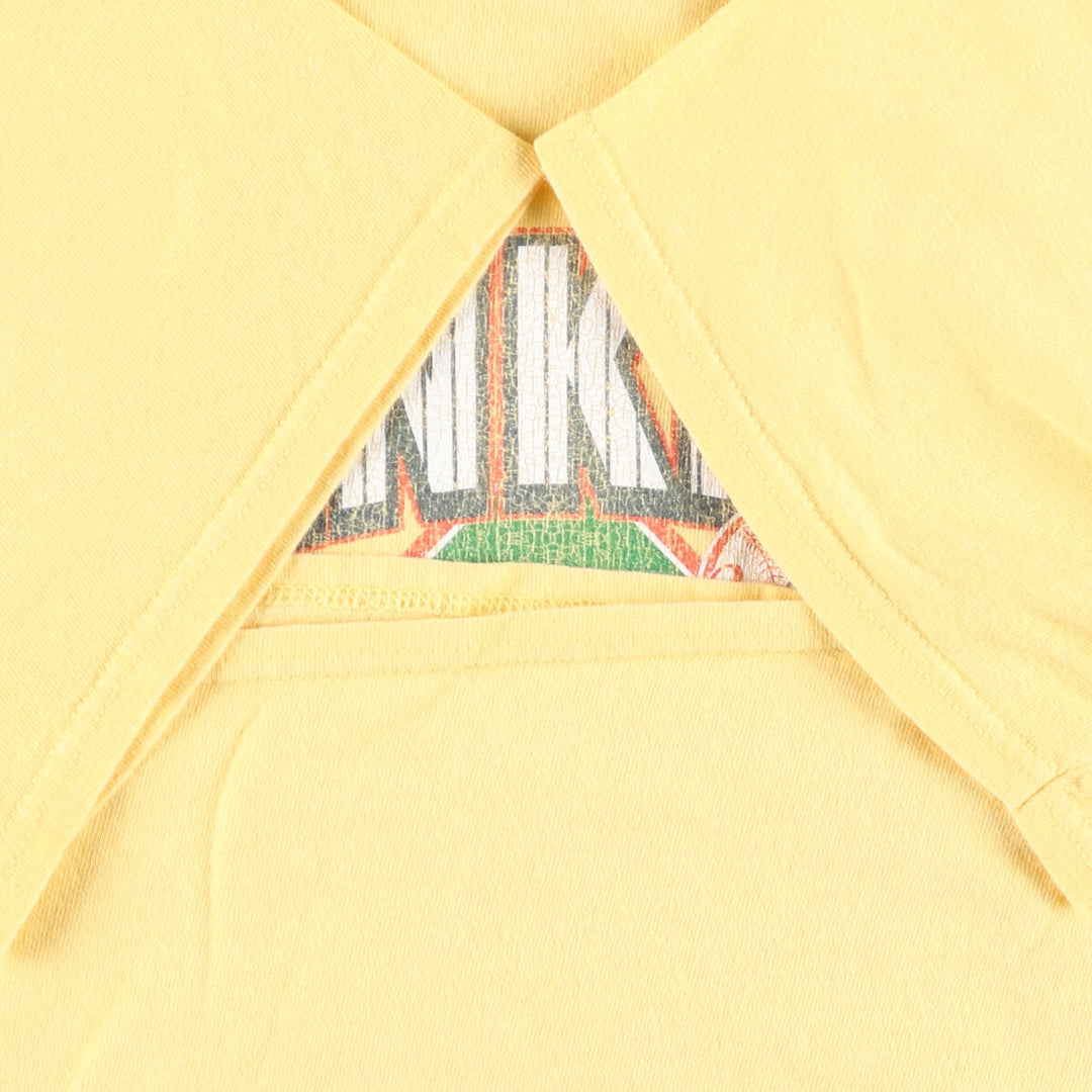 Forty Seven '47 MLB New York Yankees Logo Print T-Shirt Men's XL cotton yellow type Vintage Second Hand