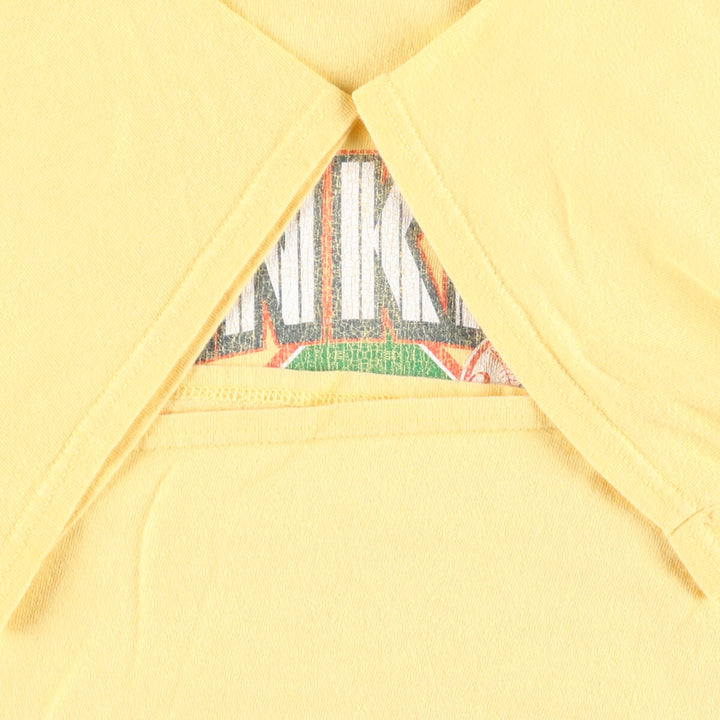 Forty Seven '47 MLB New York Yankees Logo Print T-Shirt Men's XL cotton yellow type Vintage Second Hand