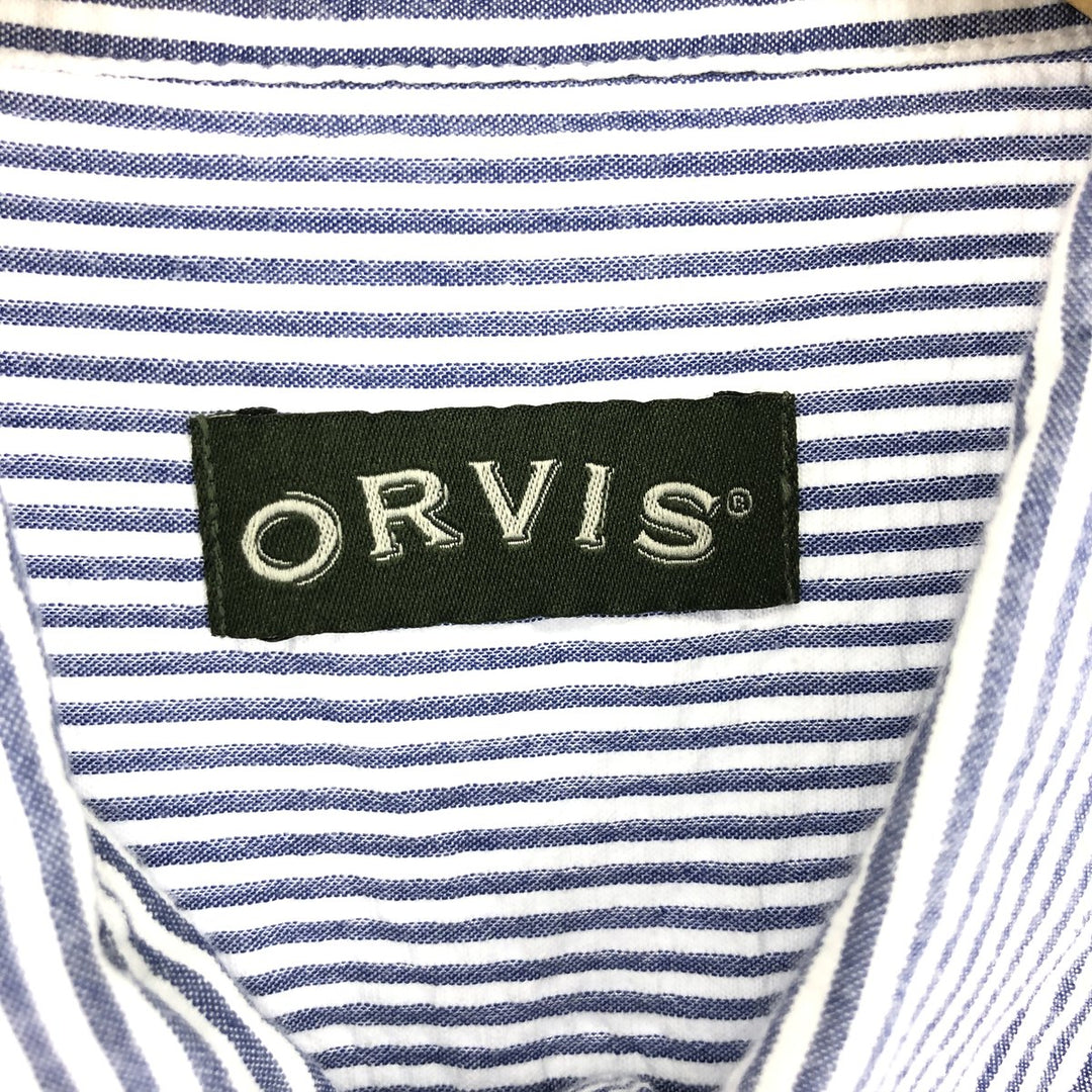 ORVIS Long Sleeve Button-Down Striped Shirt Men's XL /eaa457909