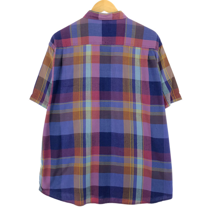 Levi's DOCKERS short sleeve check shirt, men's L /eaa457914