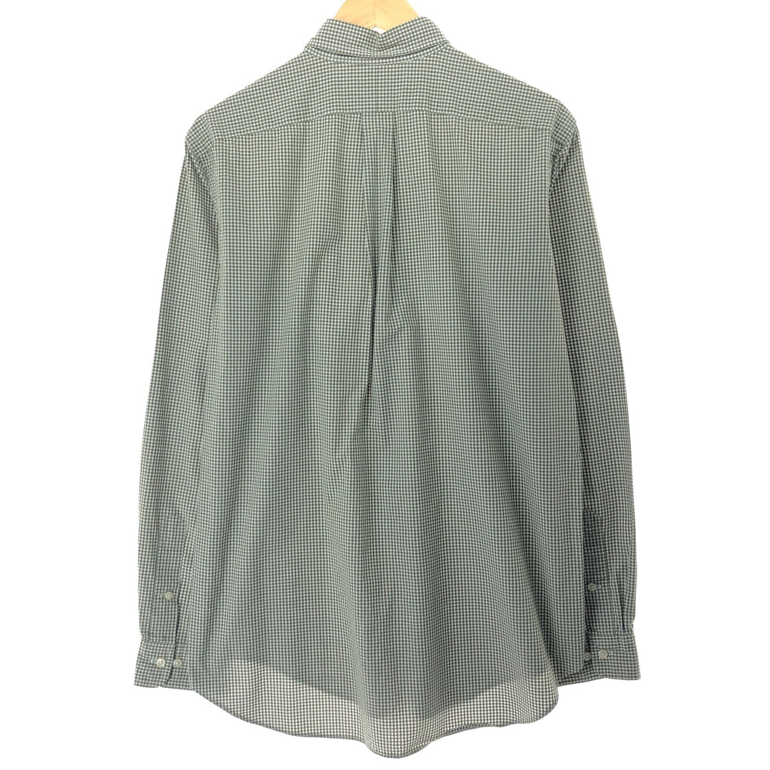 Ralph Lauren Classic Fit Long Sleeve Button Down Check Shirt Men's L /eaa457931