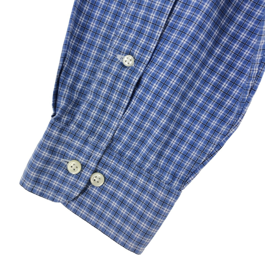 Ralph Lauren Classic Fit Long Sleeve Button Down Check Shirt Men's L /eaa457933