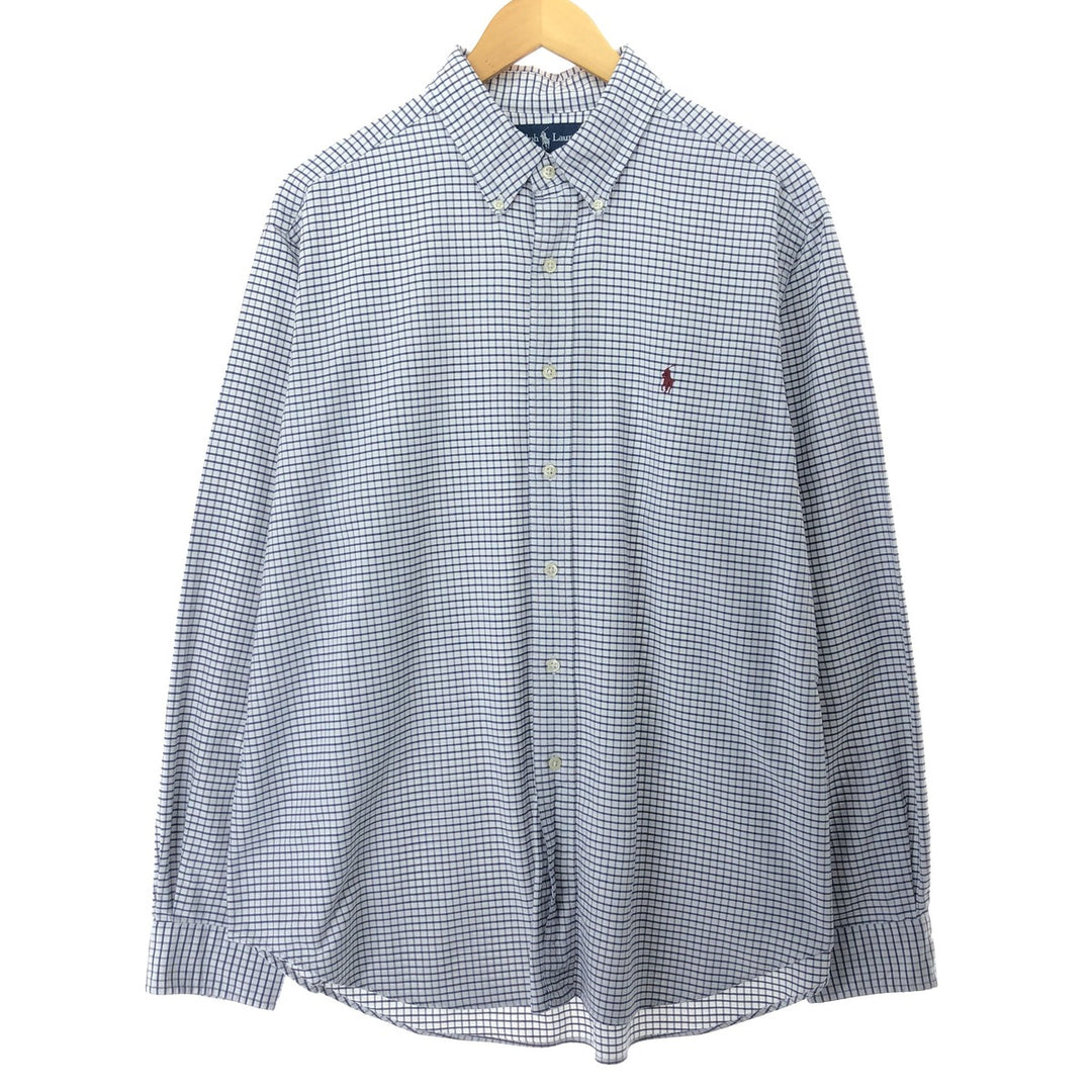 Ralph Lauren Classic Fit Long Sleeve Button Down Check Shirt Men's XL /eaa457943