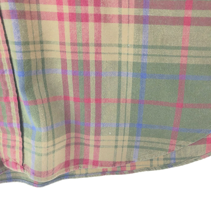 Ralph Lauren BLAIRE long sleeve button down check shirt men's XL /eaa457946