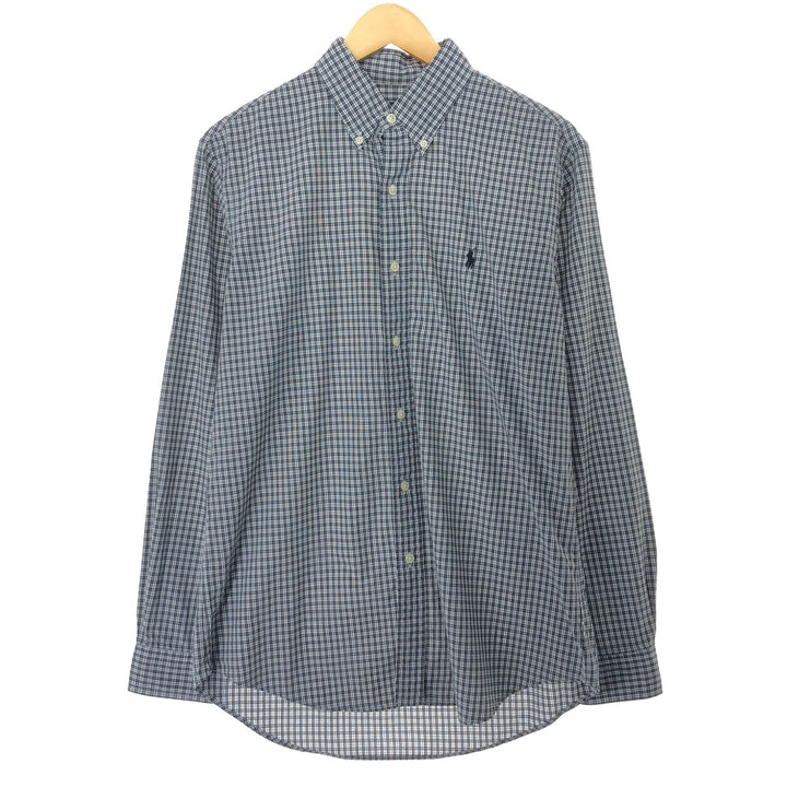 Ralph Lauren Long Sleeve Button Down Check Shirt Men's M /eaa457947