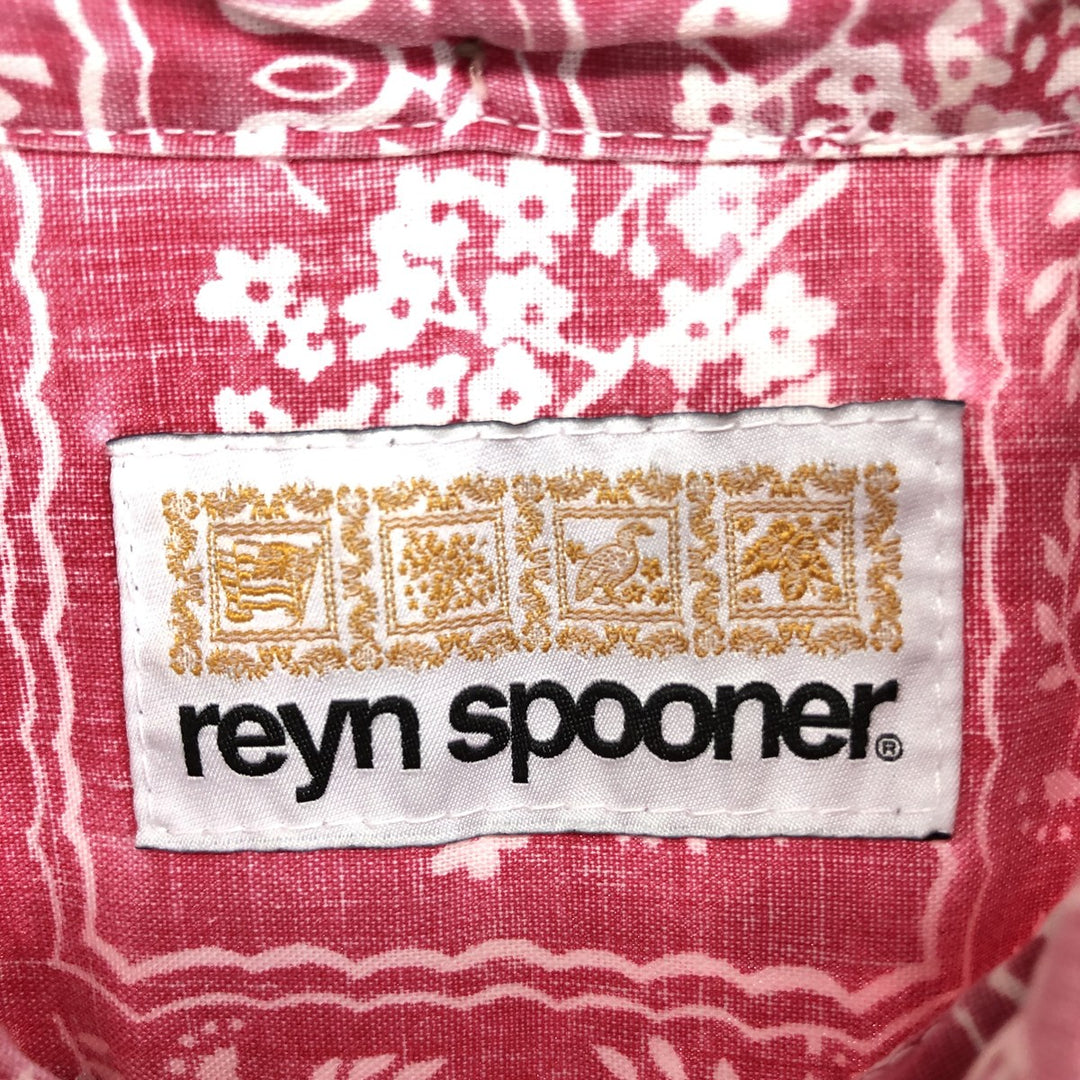 Reyn Spooner Button-down All-over Print Lahaina Sailor Button-down Hawaiian Aloha Shirt Made in Hawaii Men's M /eaa457979