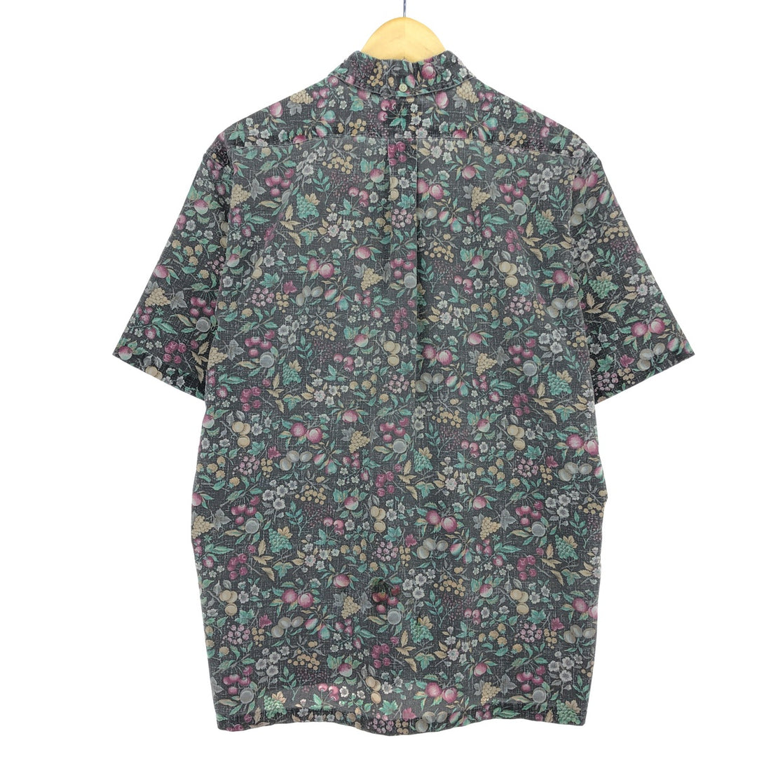 Reyn Spooner COMMEMORATIVE CLASSICS All-over Botanical Pattern Pullover Button-down Hawaiian Aloha Shirt Men's L /eaa457986